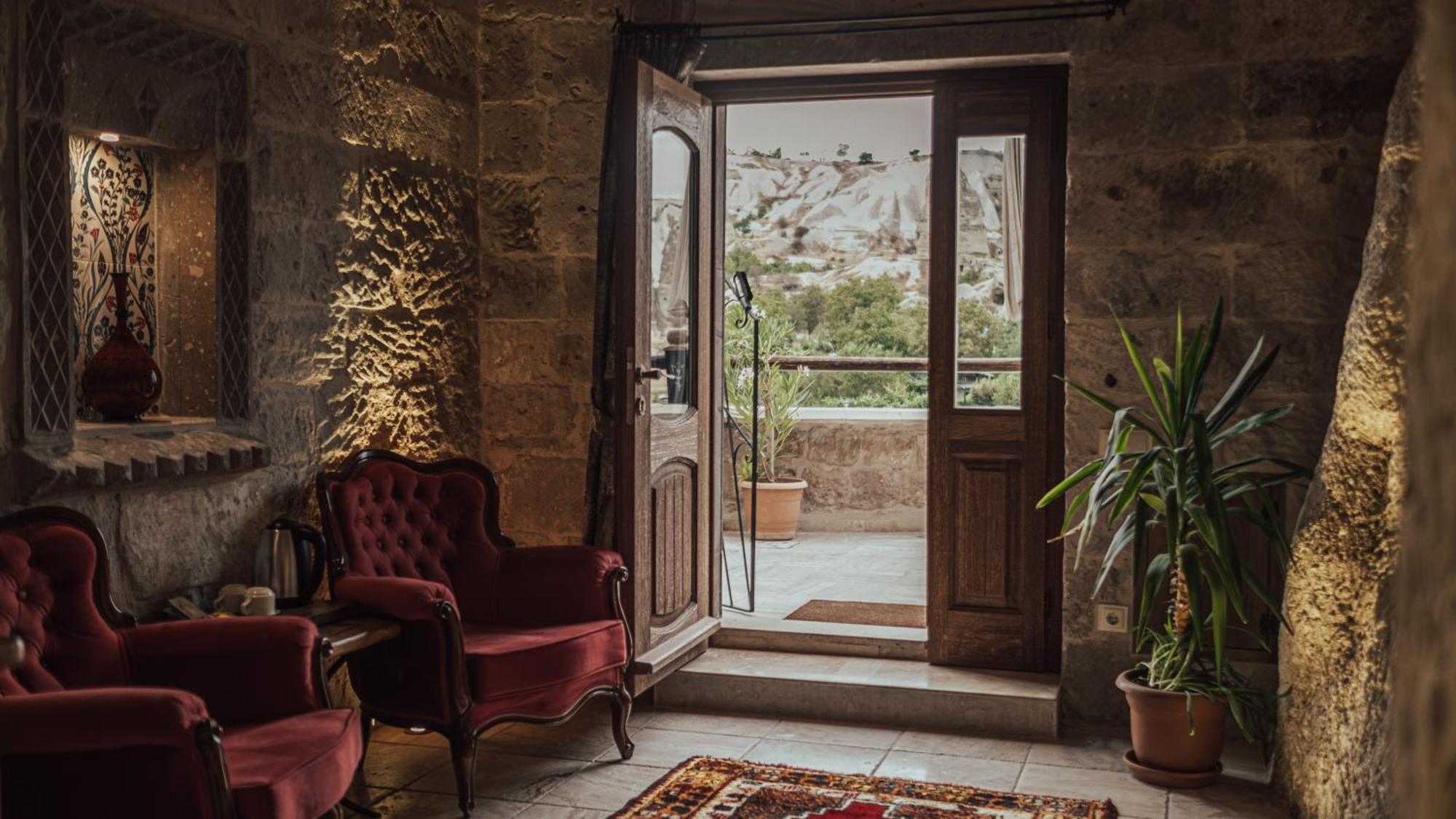 Sah Saray Cave Suites Halal Hotel Goreme Bagian luar foto