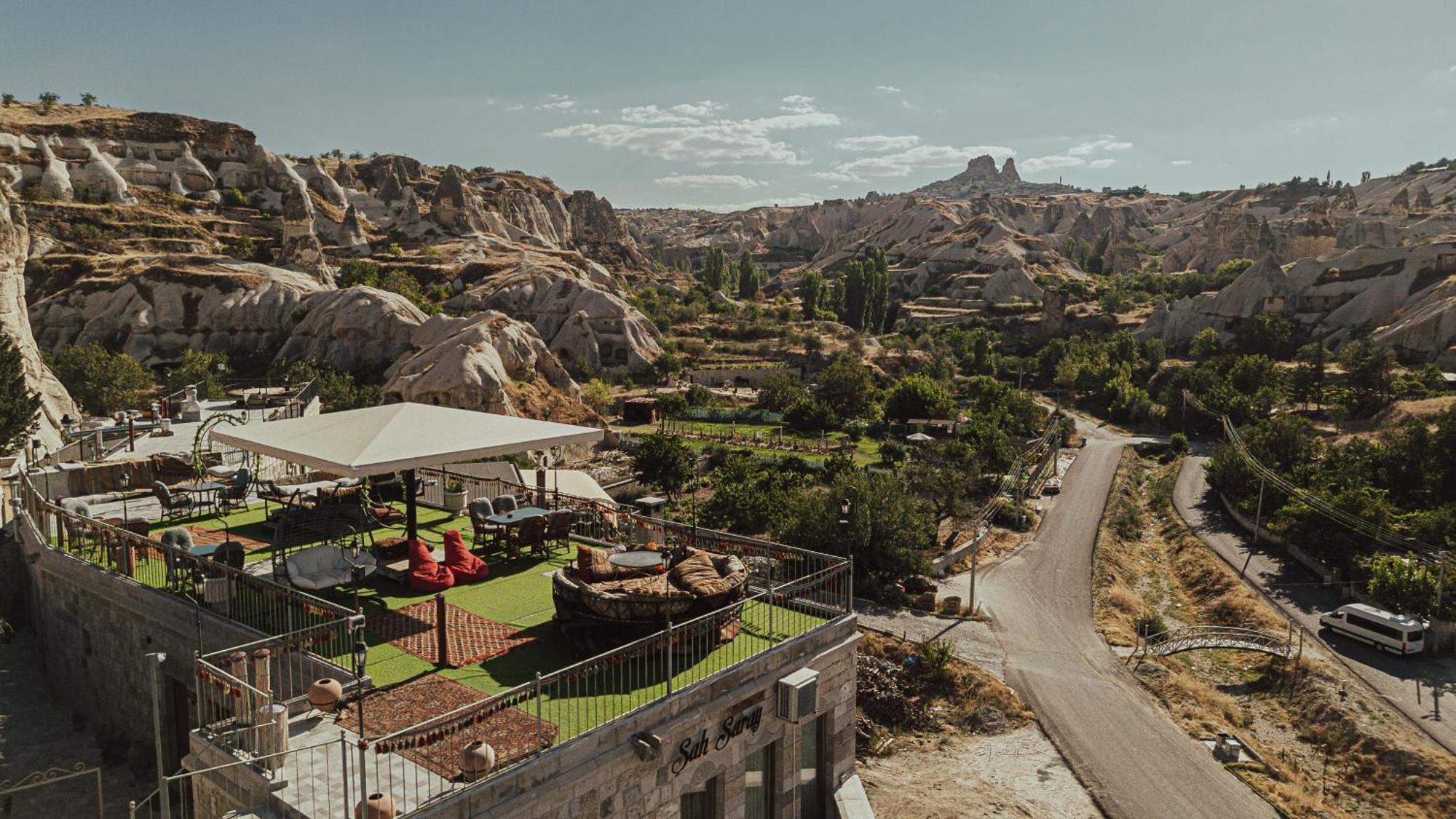 Sah Saray Cave Suites Halal Hotel Goreme Bagian luar foto