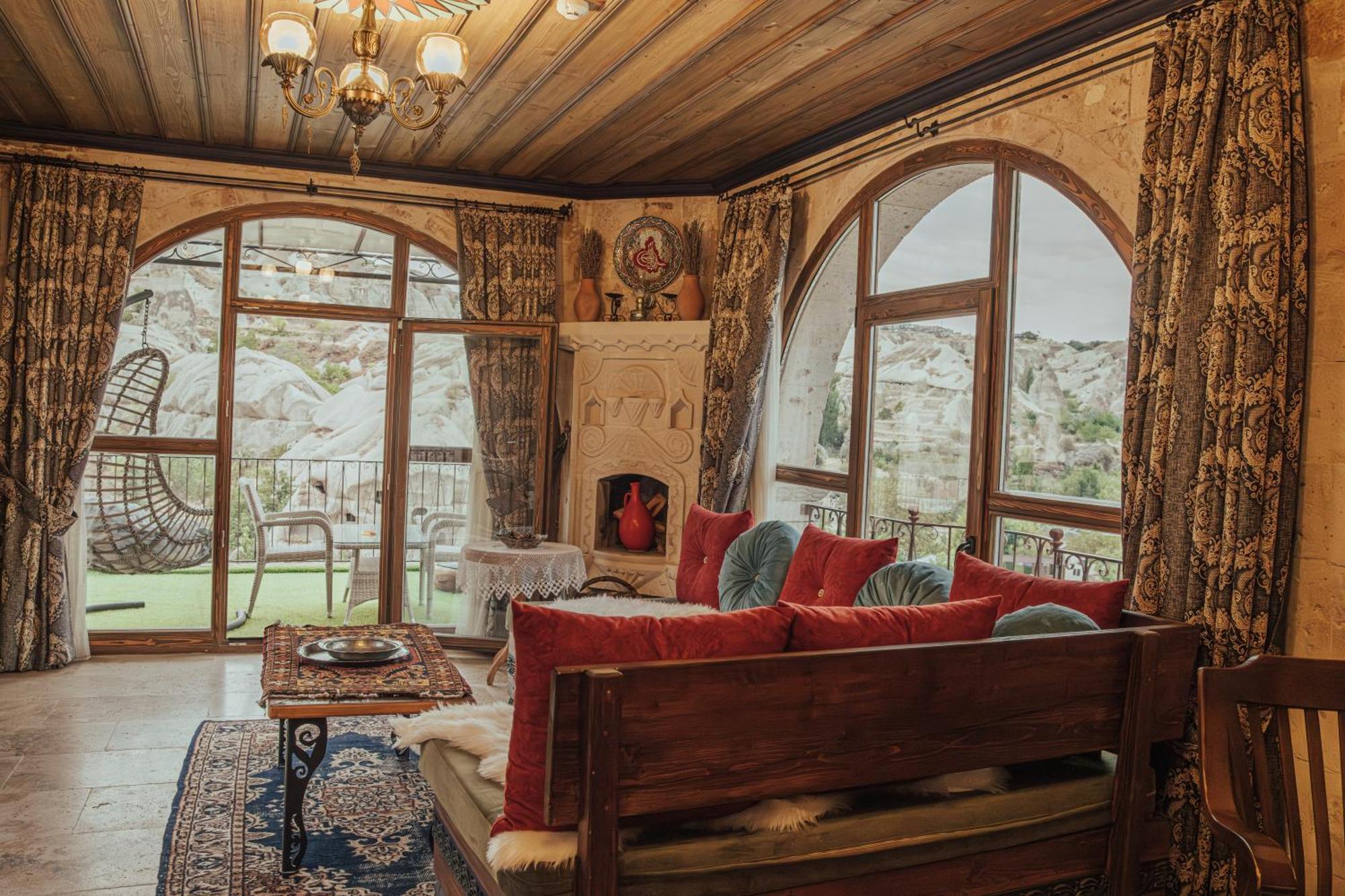 Sah Saray Cave Suites Halal Hotel Goreme Bagian luar foto